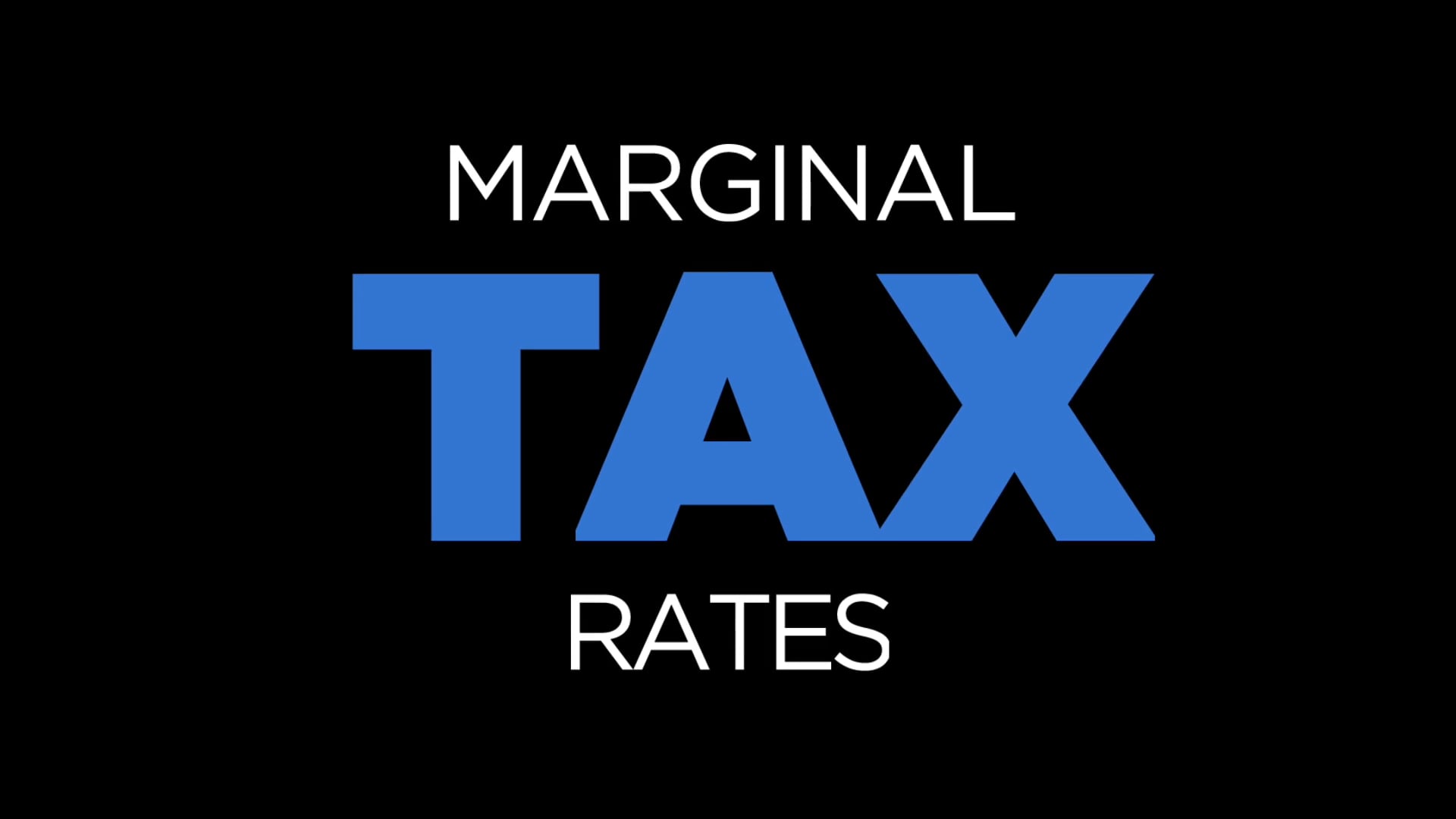 Marginal Tax Rates